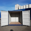 10-Foot Double Door Container - Double Front/Back Door - ISO and CSC Certified - Corten Steel RAL 5013