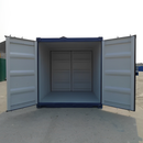 10-Foot Double Door Container - Double Front/Back Door - ISO and CSC Certified - Corten Steel RAL 5013