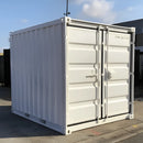 10ft Double Doors Compact Storage Shipping Container – New Corten Steel Secure Unit