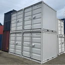 10ft Double Doors Compact Storage Shipping Container – New Corten Steel Secure Unit