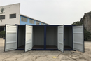 20-Foot Open Side Container - 4 Side Doors - Corten Steel for Easy Storage and Loading
