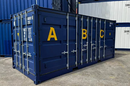 20-Foot Open Side Container - 4 Side Doors - Corten Steel for Easy Storage and Loading