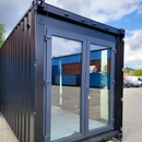 40FT Luxury Prefabricated Container Villa - Ready-Made Modular Home with Galvanized Steel Frame & Insulation