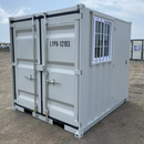8 Cubic Foot Mini Container - Prefabricated Module with Door and Window