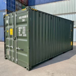 20-Foot High Cube (HC) New Container - Height 2.90m - Corten Steel with Lockbox and CSC Certificate