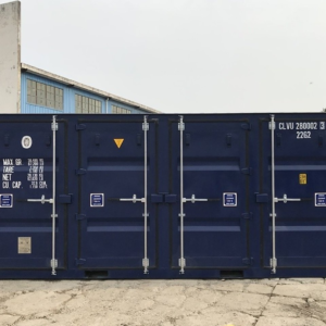 20ft Side Opening Shipping Container – 4 Side Doors, Compact & Heavy-Duty Corten Steel Storage Solution